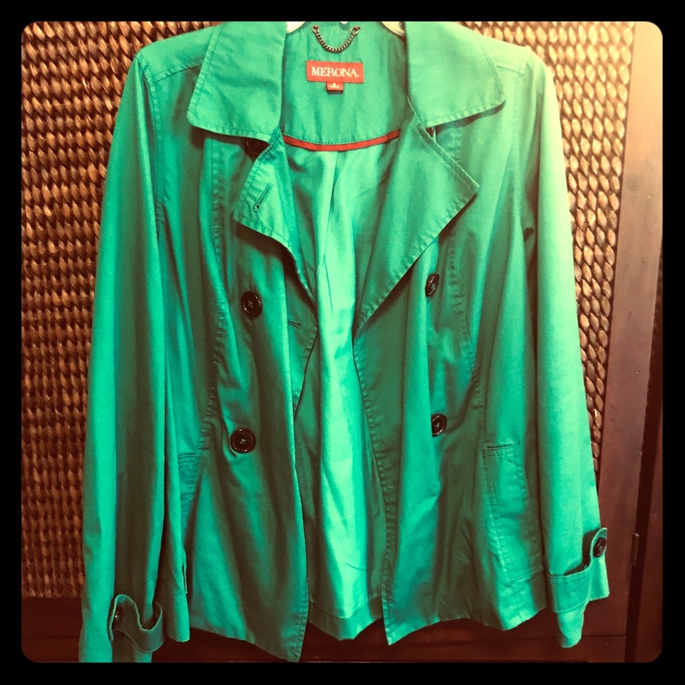 Cropped Trench Coat